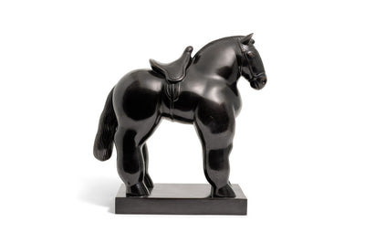 Fernando Botero’s horse sculptures
