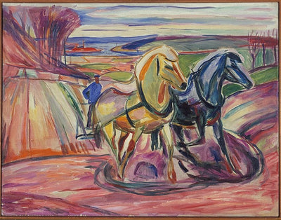 Horses by Edvard Munch