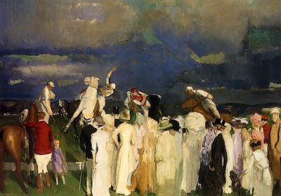 $27.5 million record polo painting by George Bellows