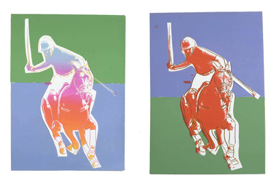 Andy Warhol's polo players