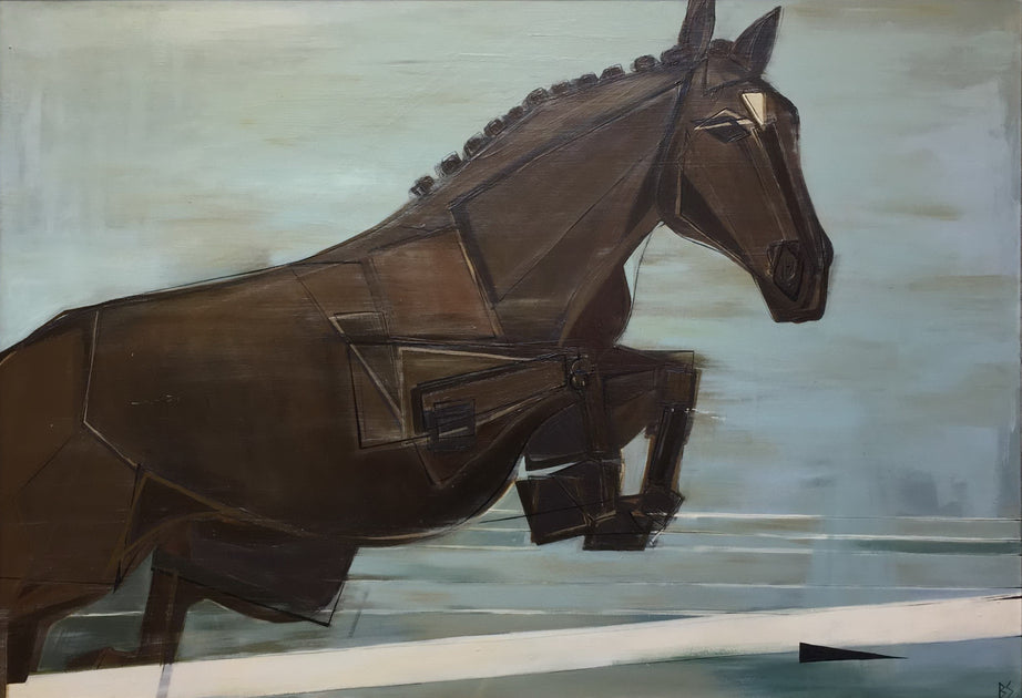 Jumping horses by Bianca Smith and Edward Waites – KaterinaMorgan.art