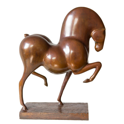 New horse bronze sculpture by Ninon Art
