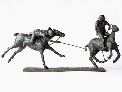 New polo bronze sculptures by Jose Ignacio Domecq (Spain)