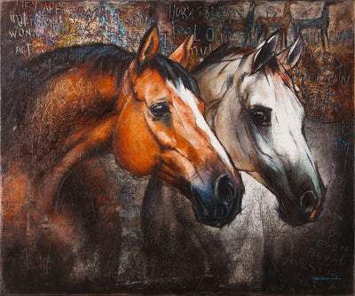 New equine painting by Alexey Klimenko