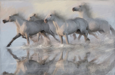 New white horses by Rafael Lago