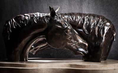 Couples of Arabian horses by Ignacio Videla (Argentina)